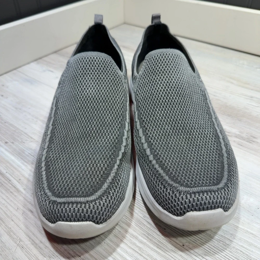 Skechers Lattimore - Warner Sneaker Mens US 12 Charcoal Slip On Casual Shoes